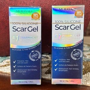 Brand New 5-Pack 100% Silicone Scar Gel Surgery C-Section Advanced Treatment